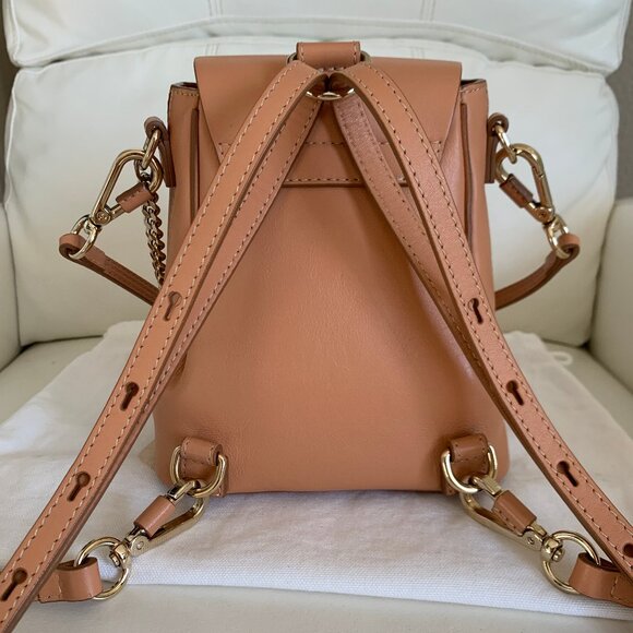 Chloe Mini Faye Quilted Leather Backpack main image 5